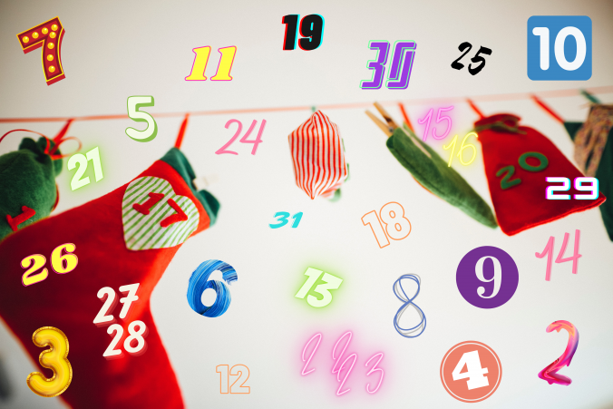 Advent calendars can be traced back to 1851, where religious families would put a chalk line on the door frame starting around December 1 until Christmas eve. They then evolved into newspaper pages with Christmas scenes and little candies taped to them for the days until Christmas.